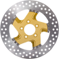PERFORMANCE MACHINE (PM) Gold Ops Rotor - 11.8" - Front Right 0133-1800FACRS-SMG