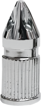 AVON GRIPS Valve Stem Cap - Spike - Chrome SVC-308-CH-SPK