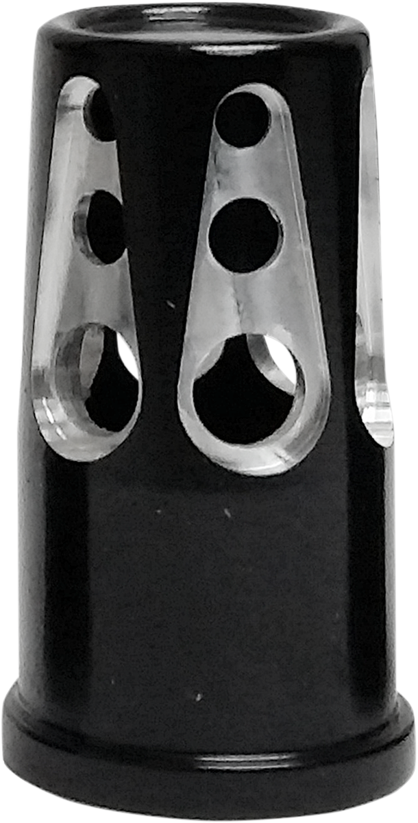 AVON GRIPS Valve Stem Cap - Gatlin - Black - Anodized SVC-310-ANO-GAT