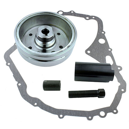 RMSTATOR KIT IMPROVED FLYWHEEL + FLYWHEEL PULLER + GASKET
