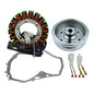 RMSTATOR KIT FLYWHEEL + STATOR + CRANKCASE COVER GASKET