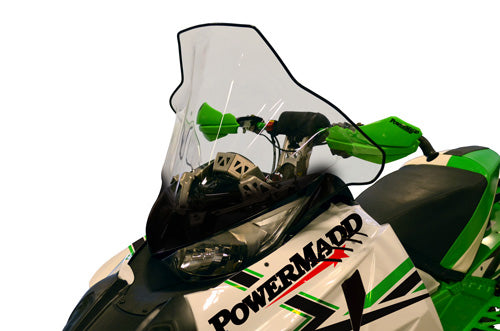 POWERMADD Cobra Arctic Cat High Clear Handguards with Black Graphics - Part 12040