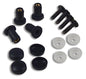 Powermadd Windshield Well Nut Kit - Part #14593 for Secure Mounting