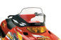 POWERMADD COBRA Polaris Edge High Clear Windshield with Black and White Frame - Part #11540