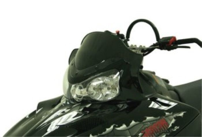 Powermadd Cobra Polaris IQ RMK Low Black Handguard - Part 11922