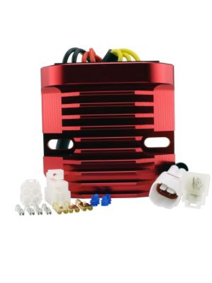 RMSTATOR RMSTATOR RED MACHINED ALUMINUM MOSFET REGULATOR