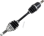 MOOSE OFFROAD Axle Assembly - Complete - Standard - Front Left - Honda TRX LM6-HO-8-117