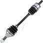 MOOSE OFFROAD Axle Assembly - Complete - Standard - Front Left - Kawasaki Brute Force 650/750 LM6-KW-8-124