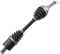 MOOSE OFFROAD Axle Assembly - Complete - Standard - Front Left/Right - Polaris Sportsman LM6-PO-8-305