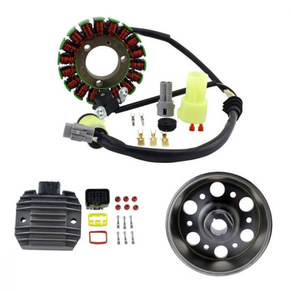 RMSTATOR KIT HIGH OUTPUT STATOR + FLYWHEEL + REGULATOR