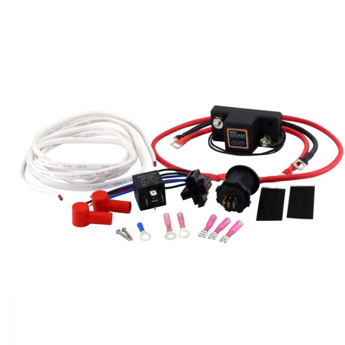 SPLYT STATOR+REGULATOR+DUAL BATTERY ISOLATOR MONITOR+FLYWHEEL