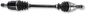 MOOSE OFFROAD Axle Assembly - Complete - Standard - Front Left - Honda Pioneer 500/520 LM6-HO-8-137