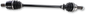 MOOSE OFFROAD Axle Assembly - Complete - Standard - Rear Left/Right - Honda Pioneer 700 LM6-HO-8-370