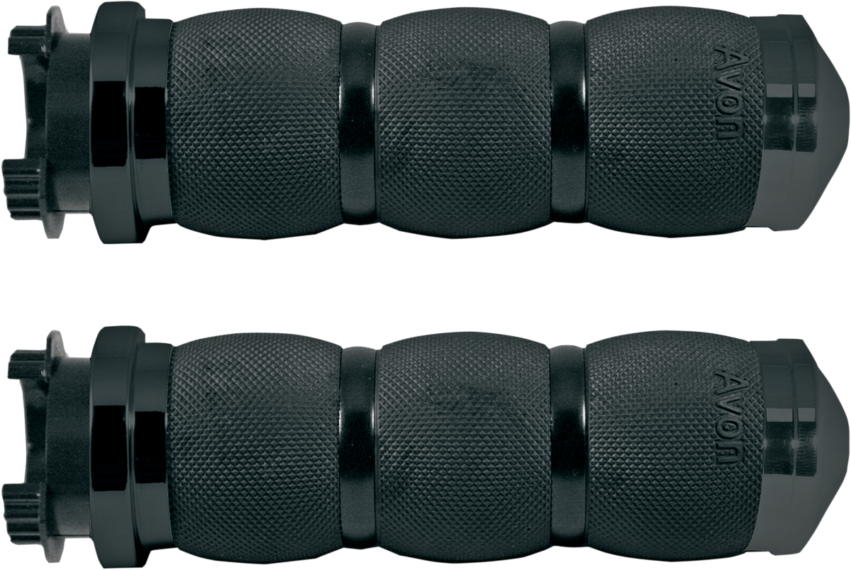 AVON GRIPS 3-Ring Air Cushioned Grips - Touring - Anodized MT-AIR-90-ANO