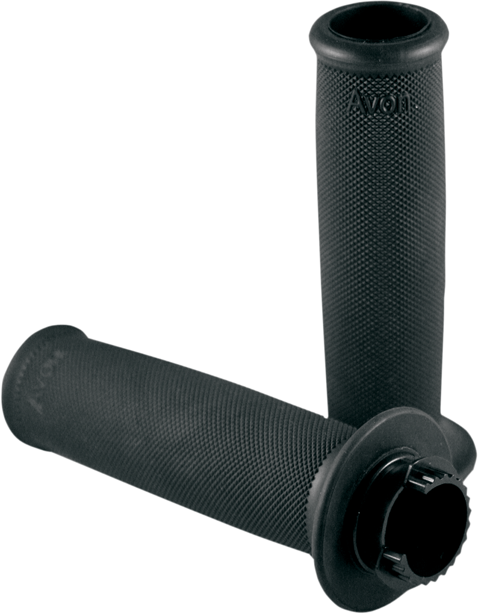 AVON GRIPS Custom Rubber Open Ended Grips - Superbike SB-CC-87-R
