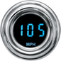 DAKOTA DIGITAL 1-7/8" MPH 4000 Series Speedometer - Retro - Blue Display MCL-4013R