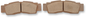 MOOSE OFFROAD XCR Brake Pads - Front - Yamaha M566-S47