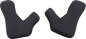100% Aircraft Cheek Pads - S/M/XL 89008-00002