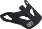 100% Youth Status Visor - Black 89039-00001