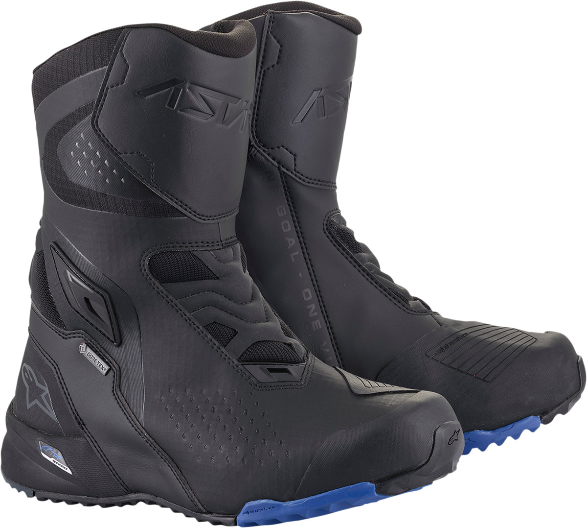 ALPINESTARS RT-8 Gore-Tex® Boots - Black/Blue - US 12.5 / EU 48 2335422-17-48