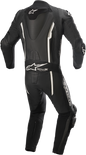 ALPINESTARS Missile v2 1-Piece Leather Suit - Black/White - US 40 / EU 50 3150122-12-50