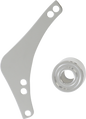 ARLEN NESS Replacement Breather Bolt Cover Plate - Inverted/Method/Clear Tear/Sidekick - Left - Chrome 600-053