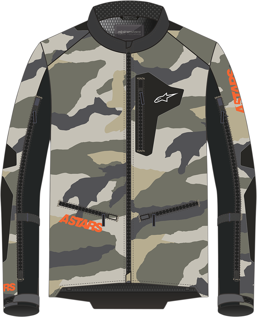 ALPINESTARS Venture XT Jacket - Mojave Camo/Orange Fluo - Large 3303022-824-L