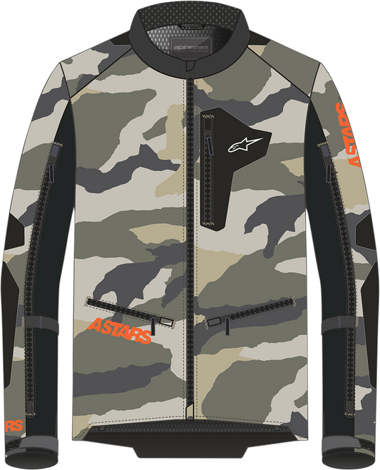 ALPINESTARS Venture XT Jacket - Mojave Camo/Orange Fluo - Large 3303022-824-L