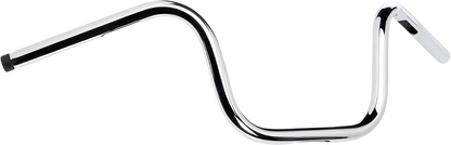 BILTWELL 1" Handlebar w/ TBW Plugs - Chumps - Chrome 6005-1057