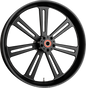 PERFORMANCE MACHINE (PM) Wheel - Sierra - Front - Dual Disc/without ABS - Black - 21x3.5 1202-7106R-SRRAJ-SMB