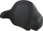 SADDLEMEN Tour-Pak® Backrest Pad - RoadSofa - Black - Carbon Fiber - FL '14-'23 814-07-TPACK-CF