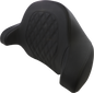 SADDLEMEN Tour-Pak® Backrest Pad - Step-Up - Lattice Stitch - Black - FL '14-'23 814-07-TPACK-SU
