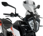 PUIG HI-TECH PARTS Touring Windscreen w/ Visor - Smoke 20415H