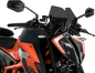 PUIG HI-TECH PARTS New Generation Windscreen - 10-1/2" - Dark Smoke - 1290 Super Duke R 20425F