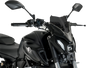 PUIG HI-TECH PARTS New Generation Windscreen - 12-1/2" - Dark Smoke - MT-07 20618F