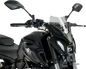 PUIG HI-TECH PARTS New Generation Windscreen - 12-1/2" - Smoke - MT-07 20618H