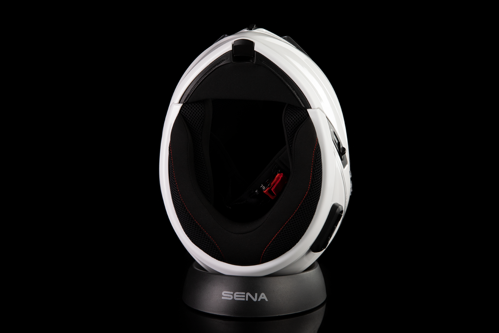 SENA Outrush R Helmet - White - Medium OUTRUSHR-GW00M3