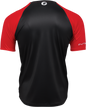 THOR Intense Assist Chex Short-Sleeve Jersey - Red/Black - Medium 5120-0140