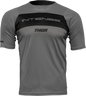 THOR Intense Assist Dart Short-Sleeve Jersey - Gray/Black - XS 5120-0156