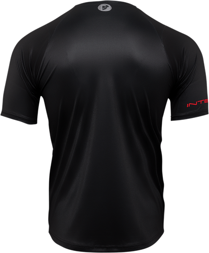 THOR Intense Assist Chex Short-Sleeve Jersey - Black/Gray - Large 5120-0147
