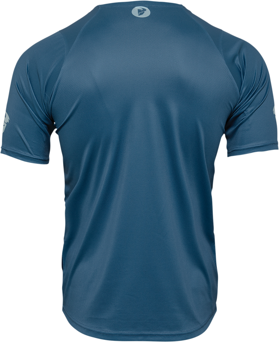 THOR Assist Shiver Short-Sleeve Jersey - Teal/Midnight - XS 5120-0162