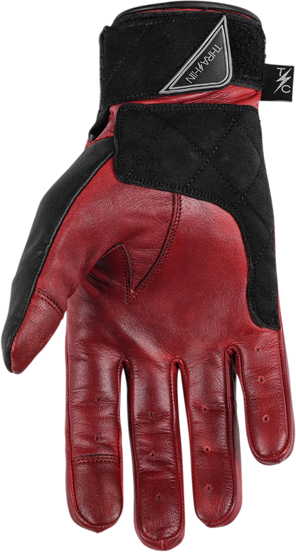 THRASHIN SUPPLY CO. Boxer Gloves - Red - 2XL TBG-02-12