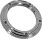 TRASK Assault Derby Cover with Window - Chrome - Softail TM-0042CH