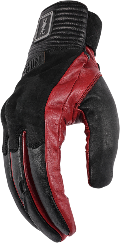 THRASHIN SUPPLY CO. Boxer Gloves - Red - XL TBG-02-11