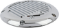 THRASHIN SUPPLY CO. Derby Cover without Gasket - Finned - Chrome - 5 Hole TSC-3017-3
