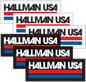 THOR Decal Sheet - Hallman USA - 6 Pack 4320-2457