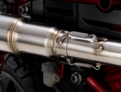 VANCE & HINES Hi-Output Slip-On Muffler - Stainless Steel - Monkey 14243