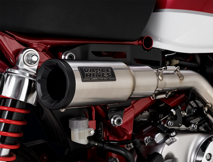 VANCE & HINES Hi-Output Slip-On Muffler - Stainless Steel - Monkey 14243