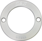 S&S CYCLE Air Cleaner Ring Cover - Stealth - Chrome 170-0502