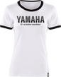 Yamaha Apparel Women's Vintage Yamaha T-Shirt - White/Black XL NP21S-L1793-XL